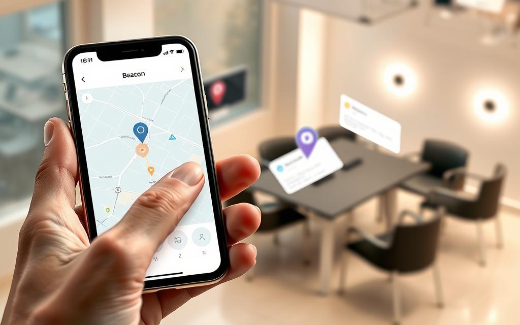 mobile app development with beacon technology